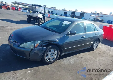 2005 Honda Accord 2.4 Lx из США, поврежденный, VIN 1HGCM56495A103333